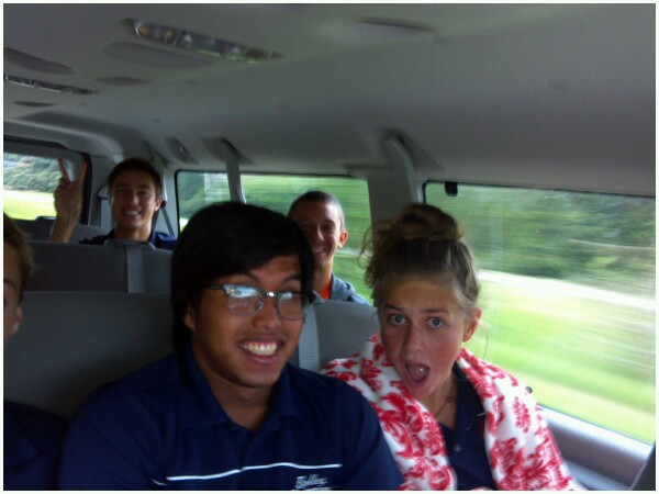 Here we are on our way to Athens Georgia