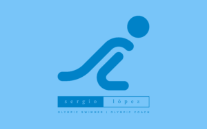 Sergio López Miró Logo Blue | Olympic Swimmer · Olympic Coach