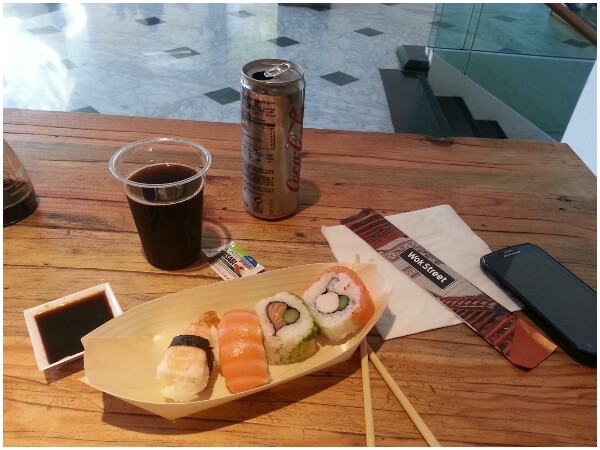 Esto es un pecado-Sushi in Barcelona ;-)